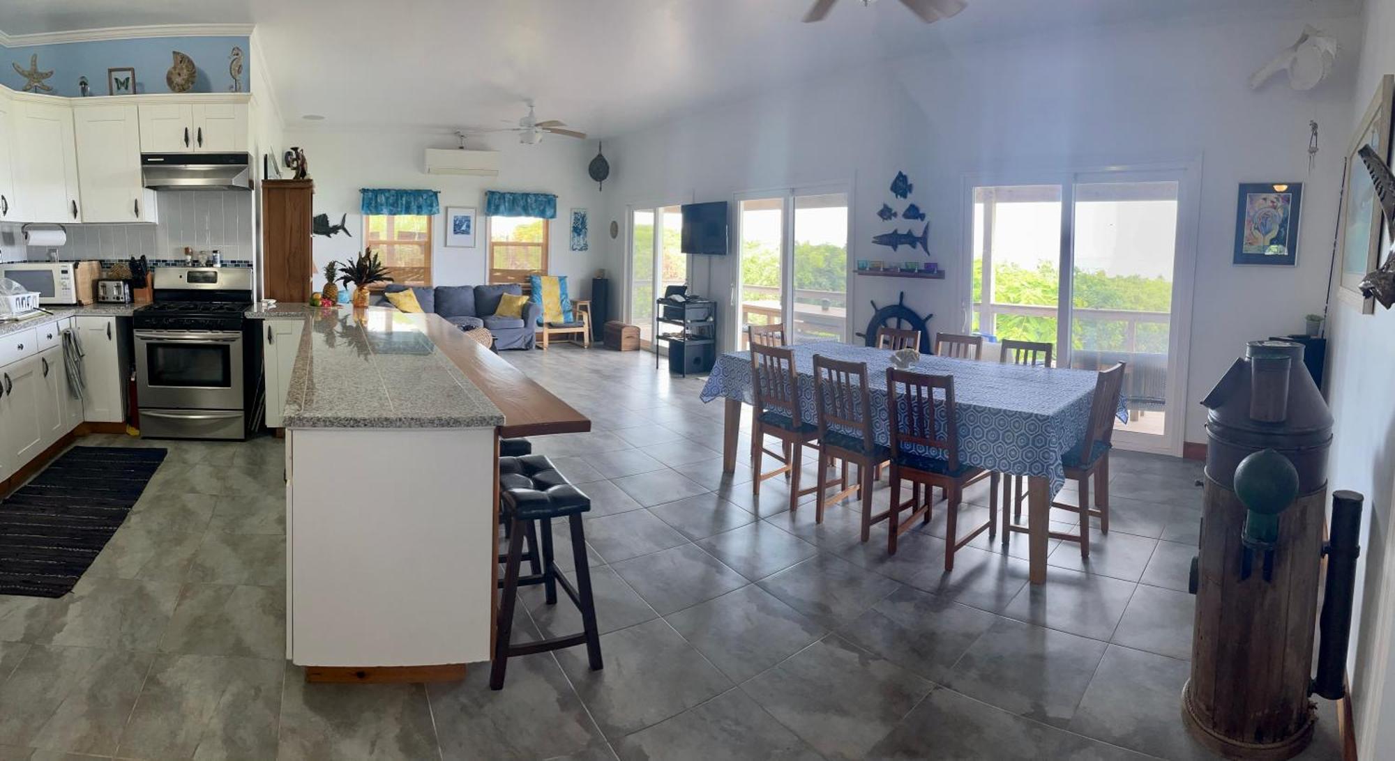 House Of Blue At Turtle Cove Long Island Bahamas Villa Buitenkant foto